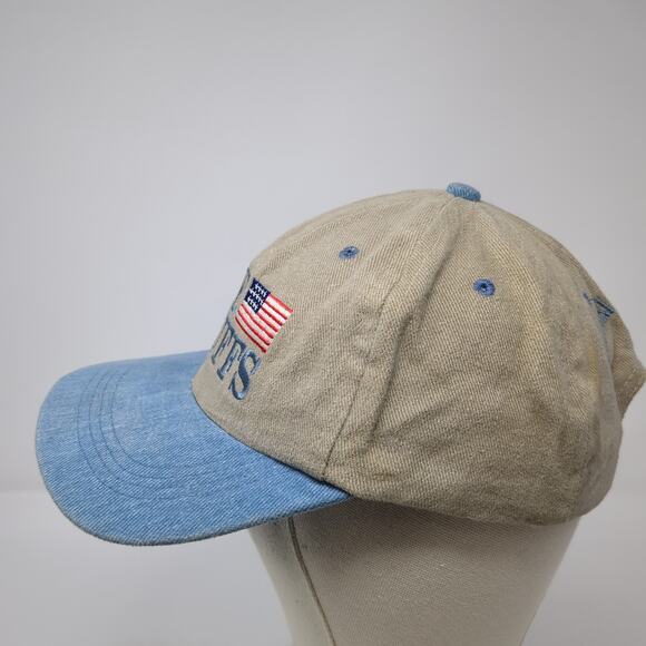 The Bluffs United States Slideback Baseball Cap Multi OS Imperial Headwear VTG - Picture 3 of 10